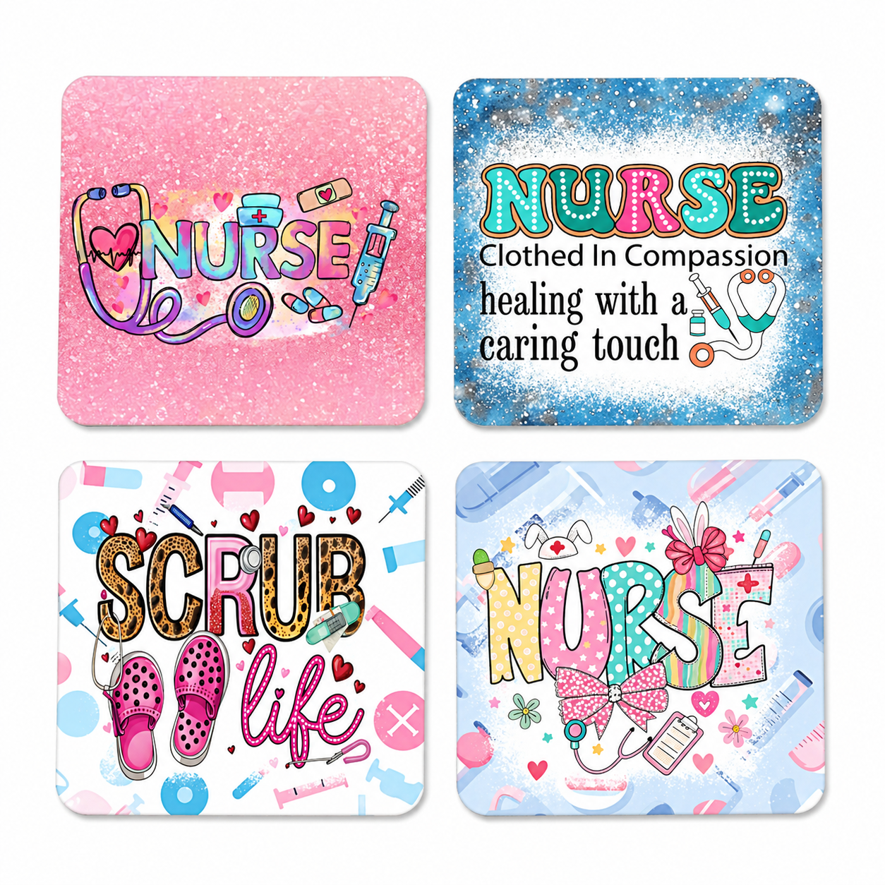 Scrub Life Coaster Set