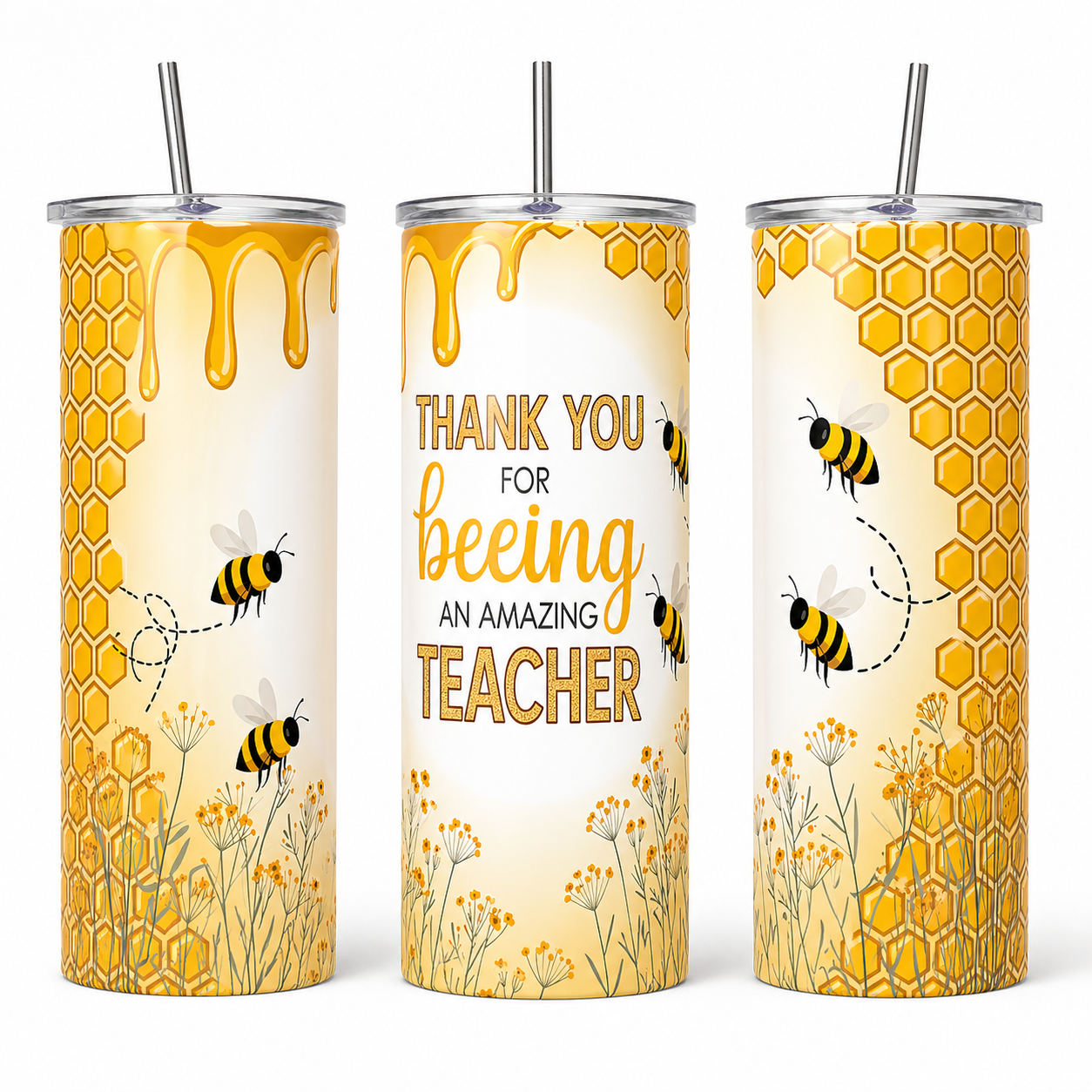 Bee Amazing Teacher 20oz Tumbler