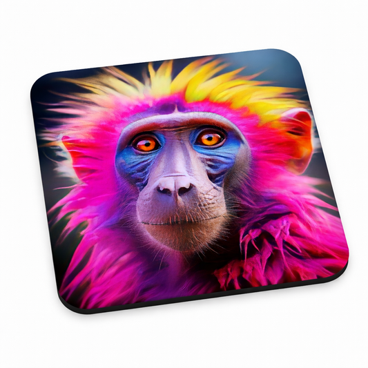 Safari Pop Art Coaster Set