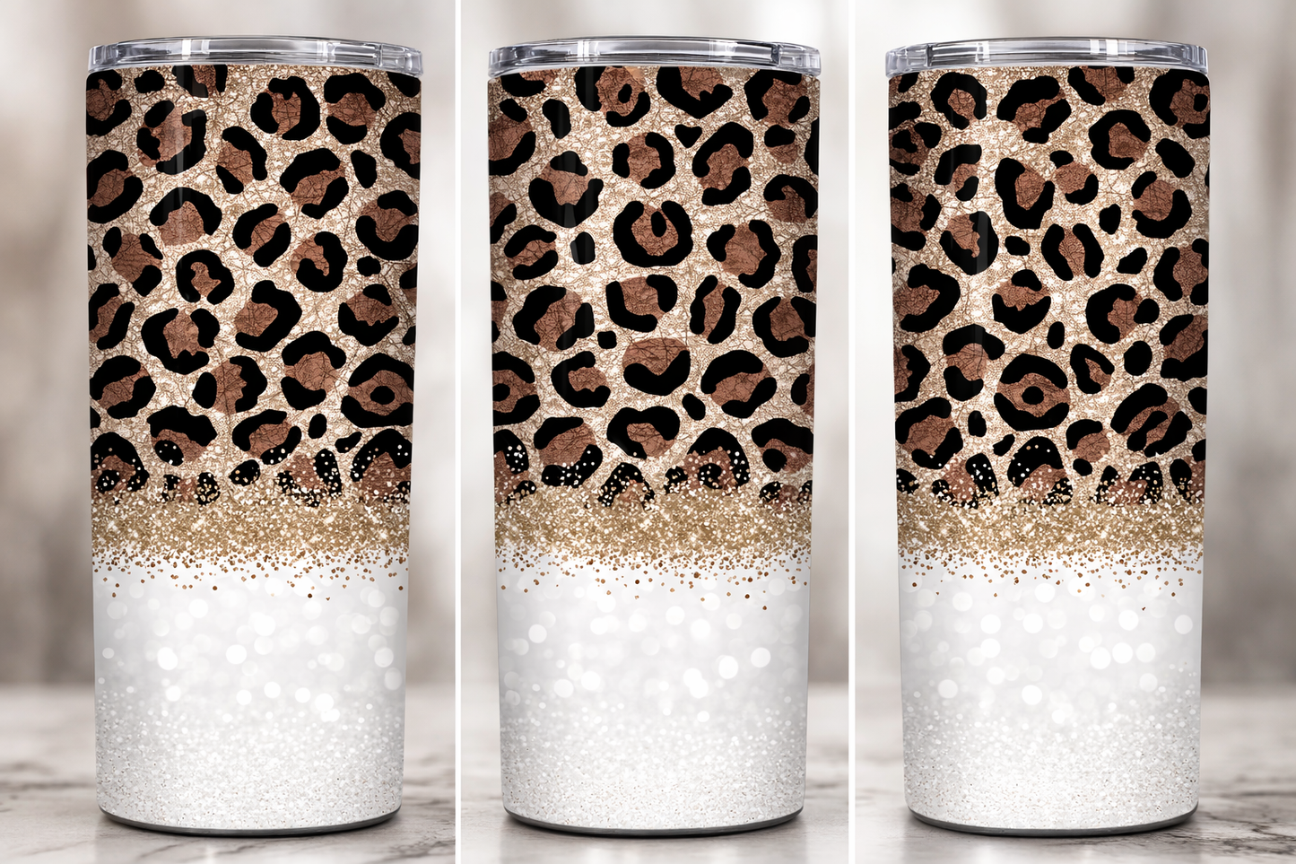 Wild Luxe Leopard 20oz Tumbler