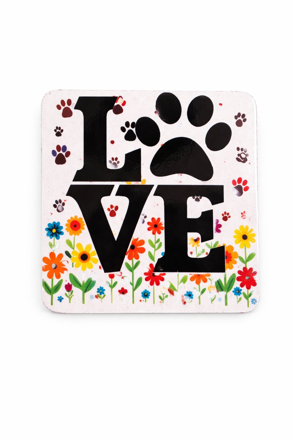 Pawsitive Love Flower (Magnet)