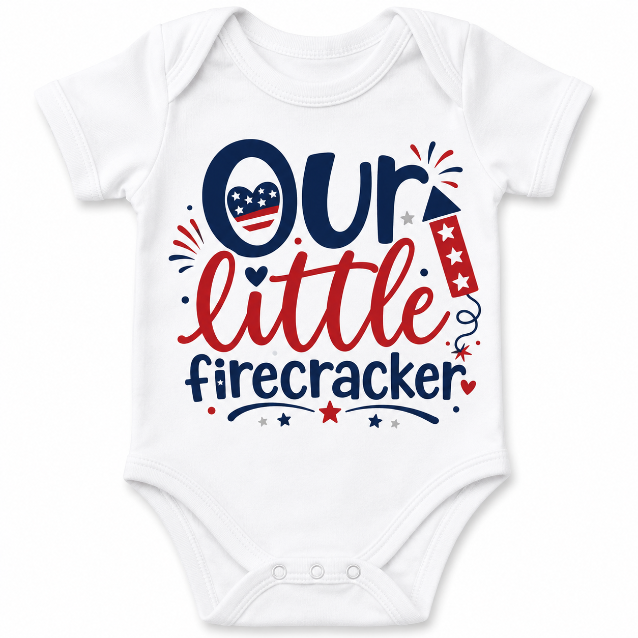Our Little Firecracker(Short Sleeve)