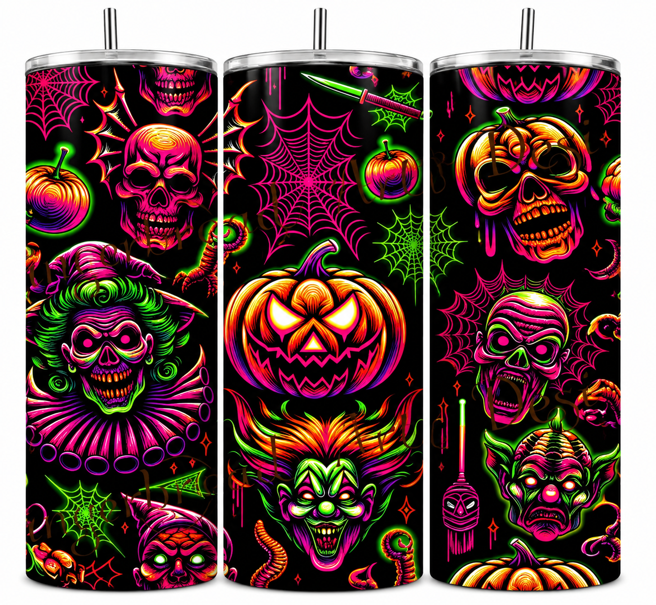 Neon Nightmare Mashup 20oz Tumbler