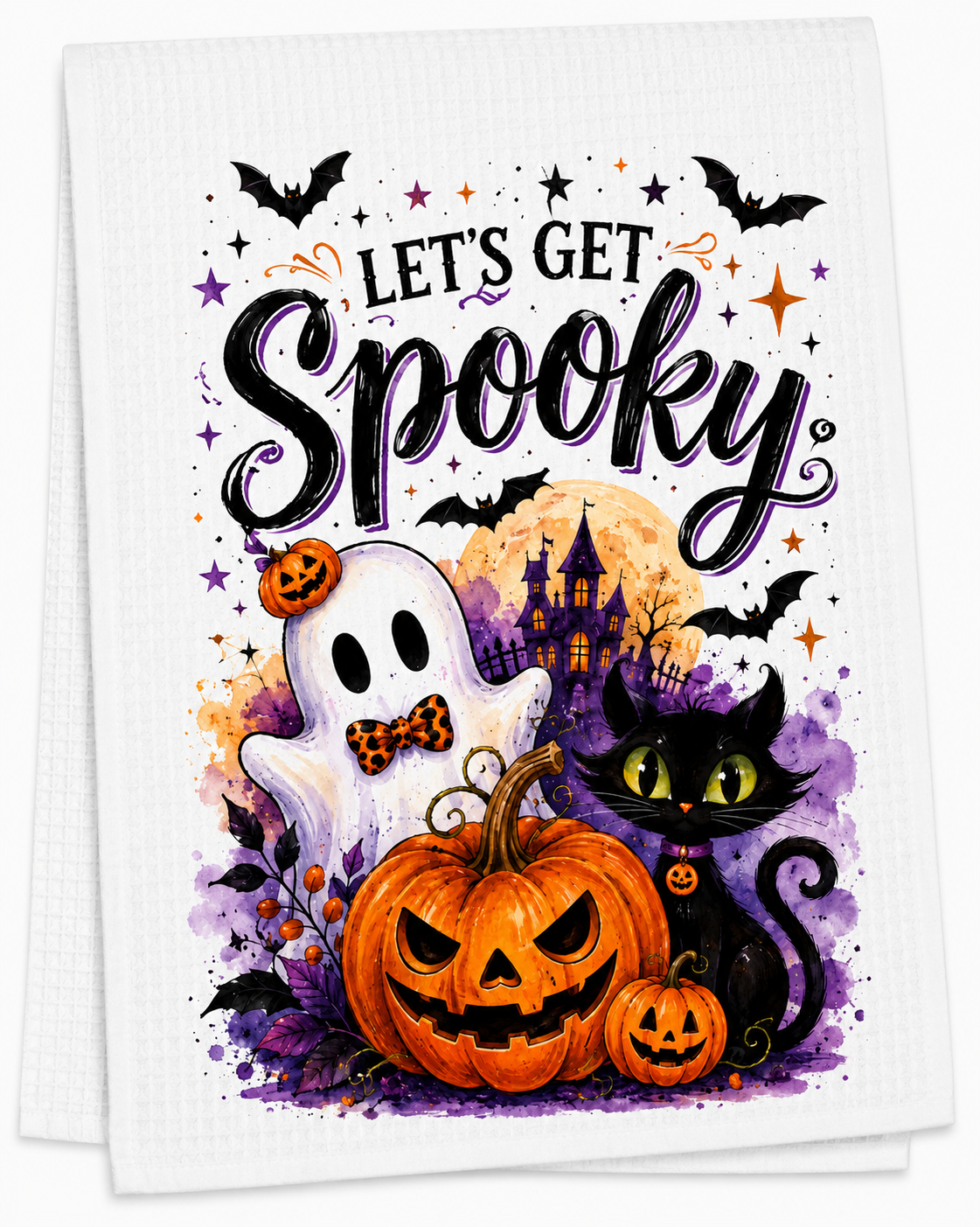 Let's Get Spooky Dishtowel