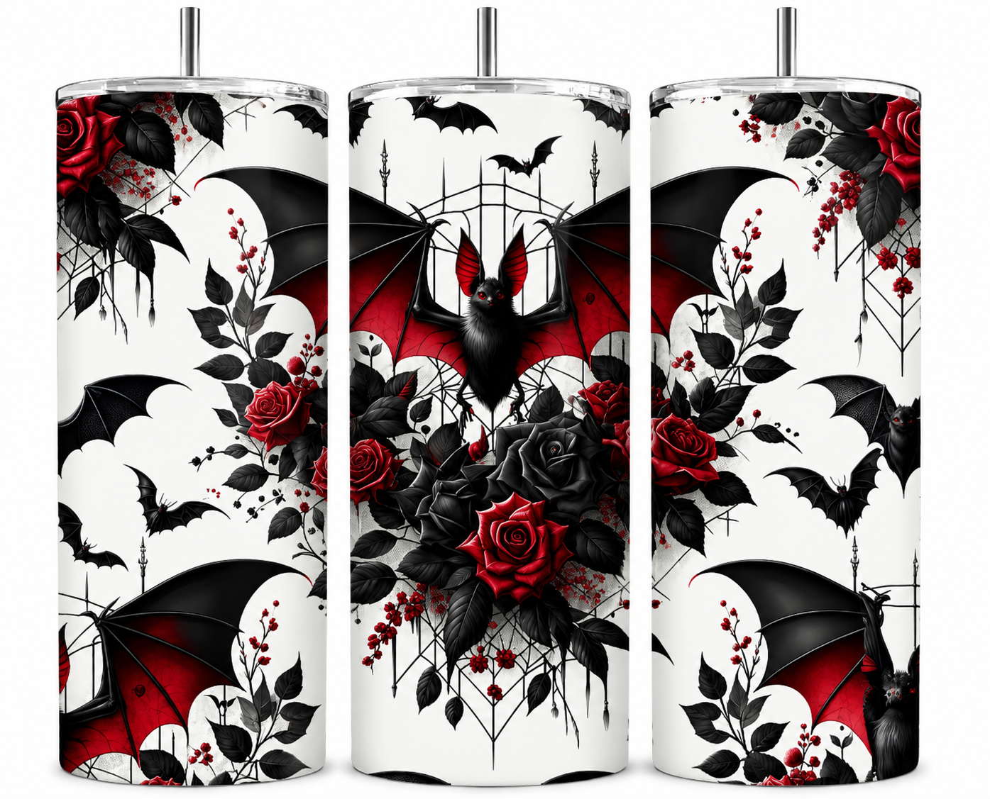 Moonlit Manor Bats 20oz Tumbler