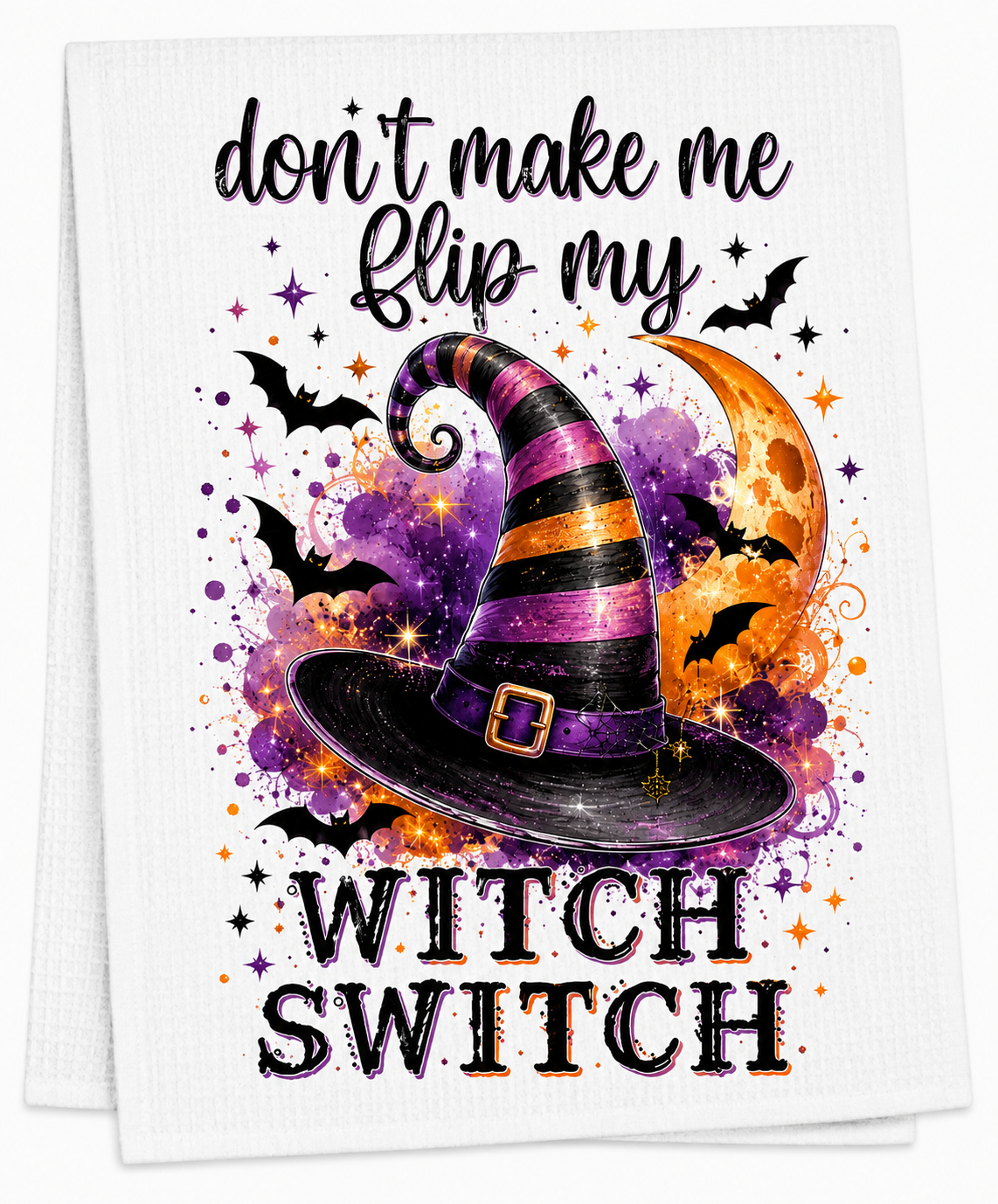 Witch Switch Dishtowel