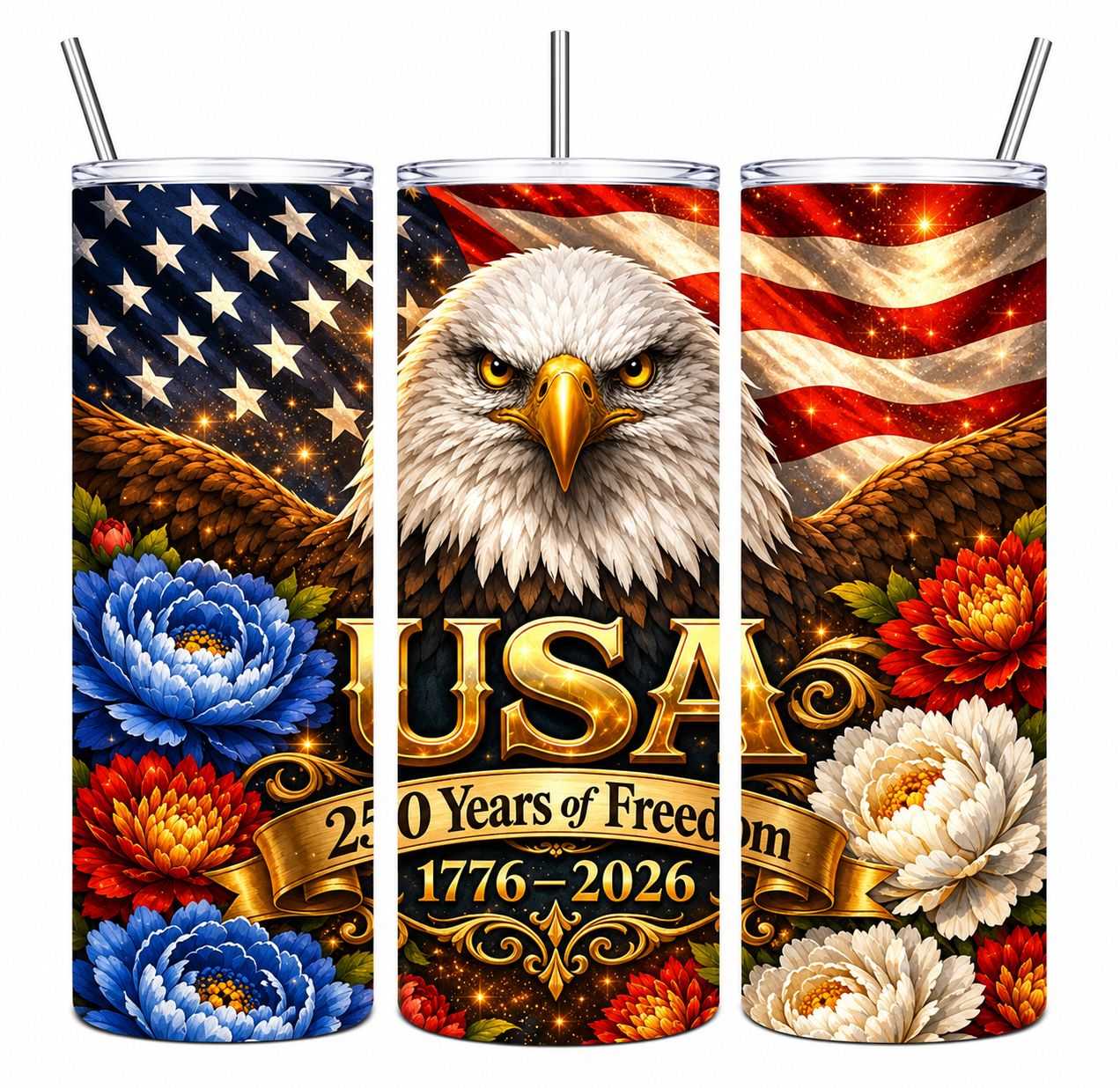250 Years of Freedom 20oz Tumbler