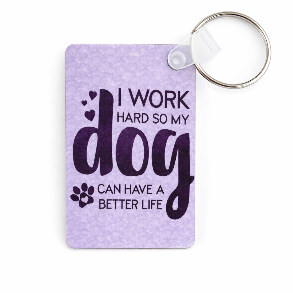 Work Hard (Keychain)