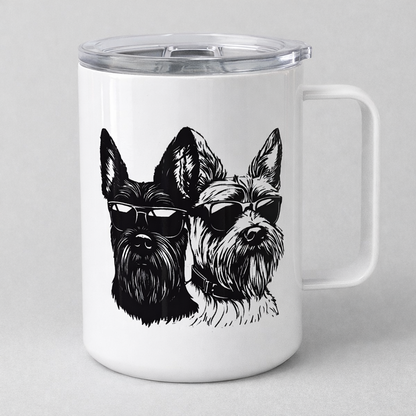 Cool Dog Travel Mug w/lid