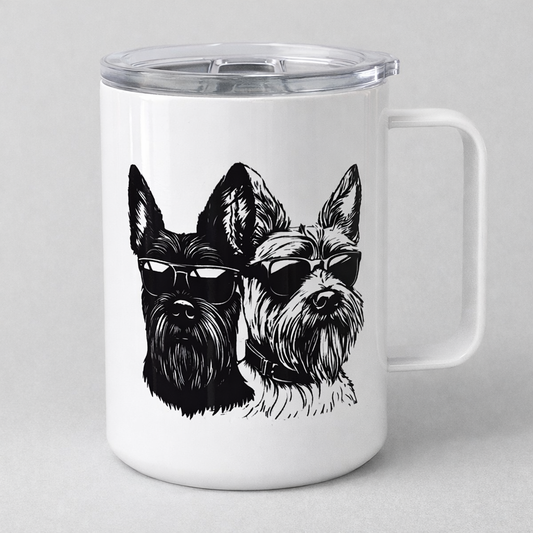 Cool Dog Travel Mug w/lid
