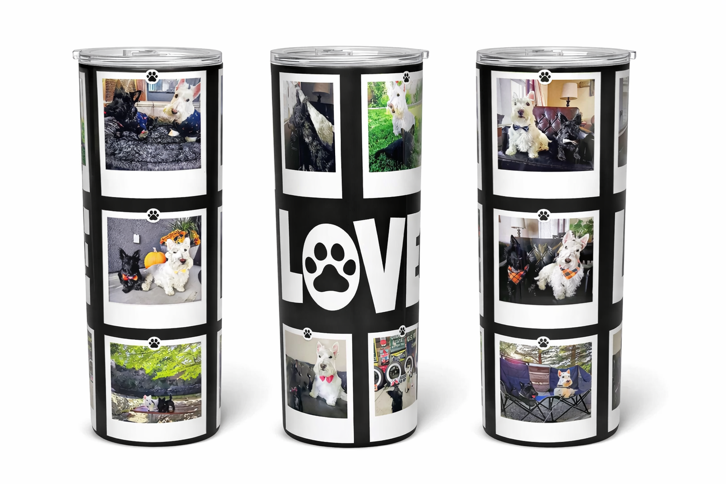 Un-Fur-Gettable LOVE 20oz Tumbler- (Customizable with Photos)