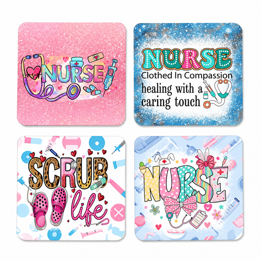 Scrub Life Coaster Set