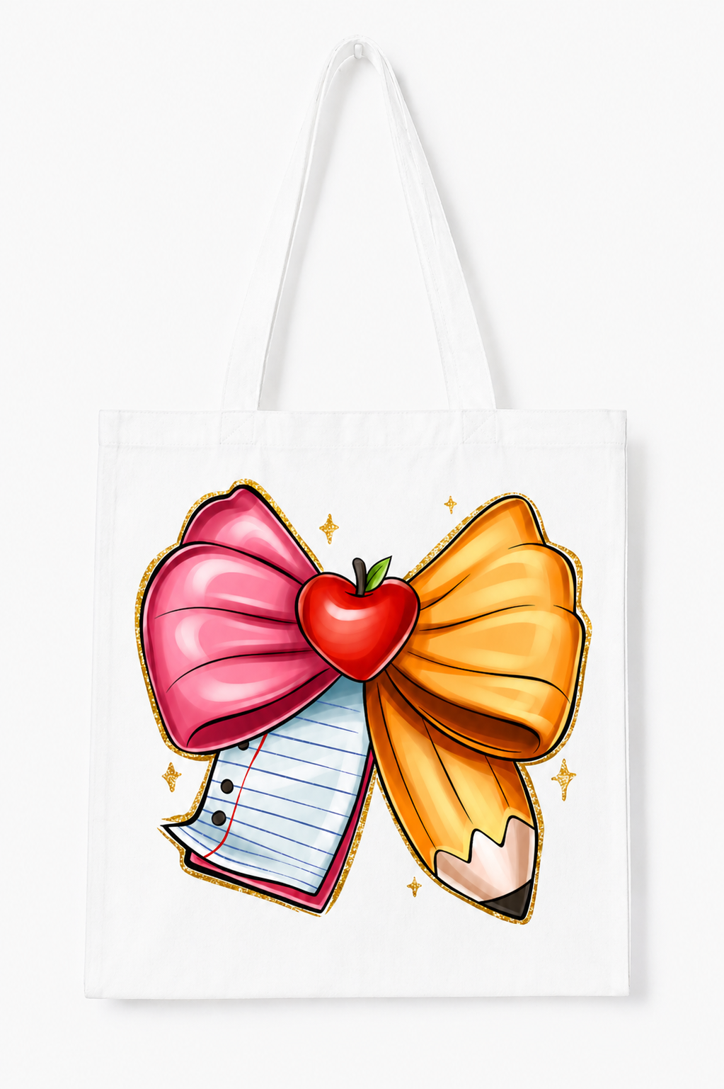 Teacher Bow (Tote Bag)