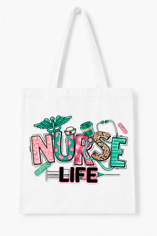 Nurse Life Vibes (Tote Bag)