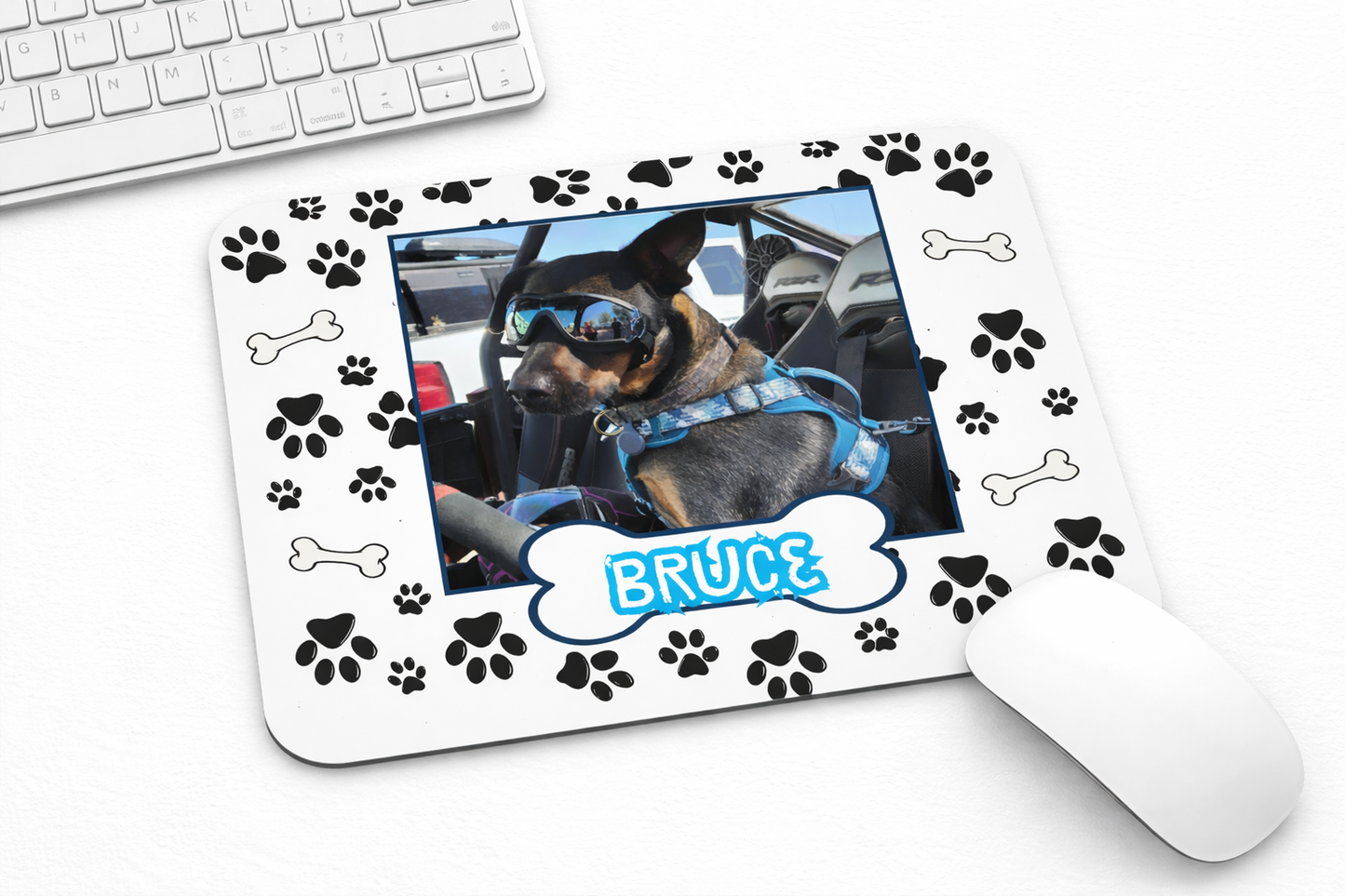 Paws at Work Mouse Pad (Customizable)