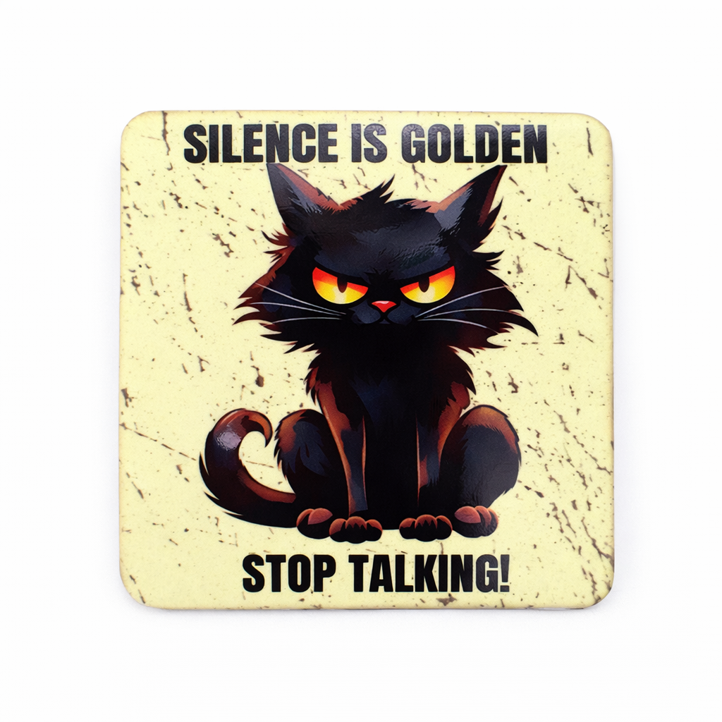 Silence Is Golden (Magnet)