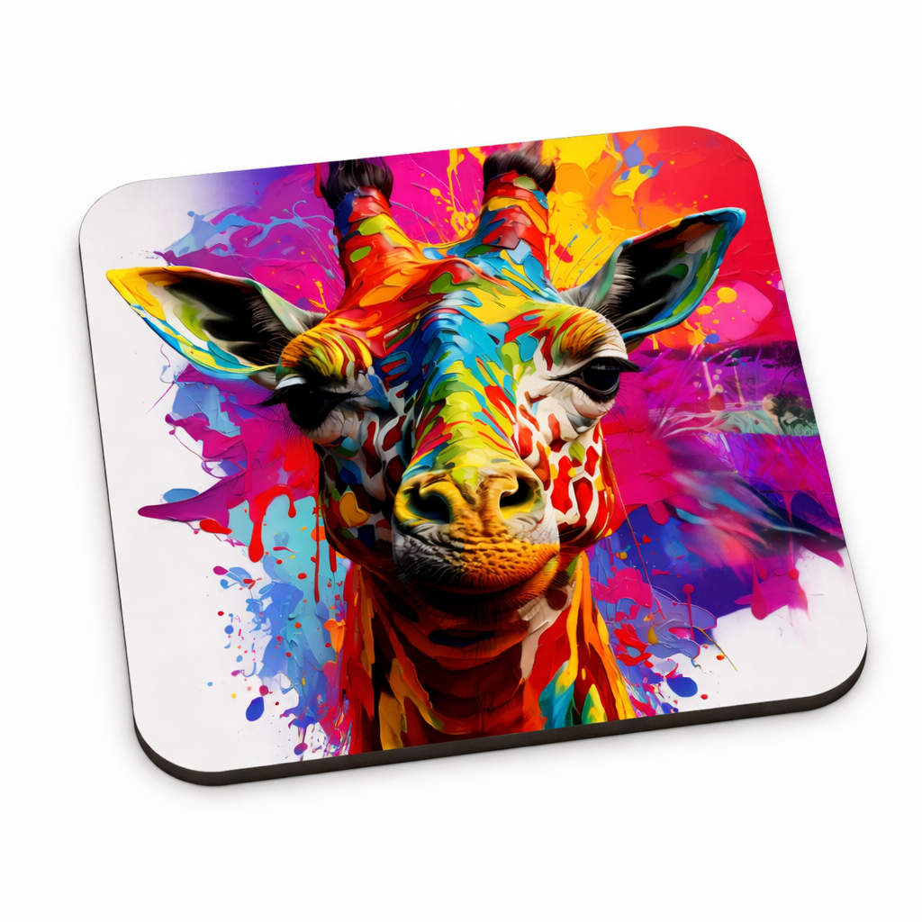 Safari Pop Art Coaster Set