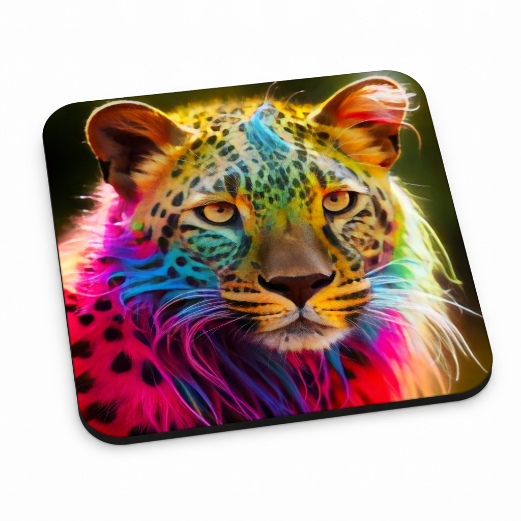 Safari Pop Art Coaster Set