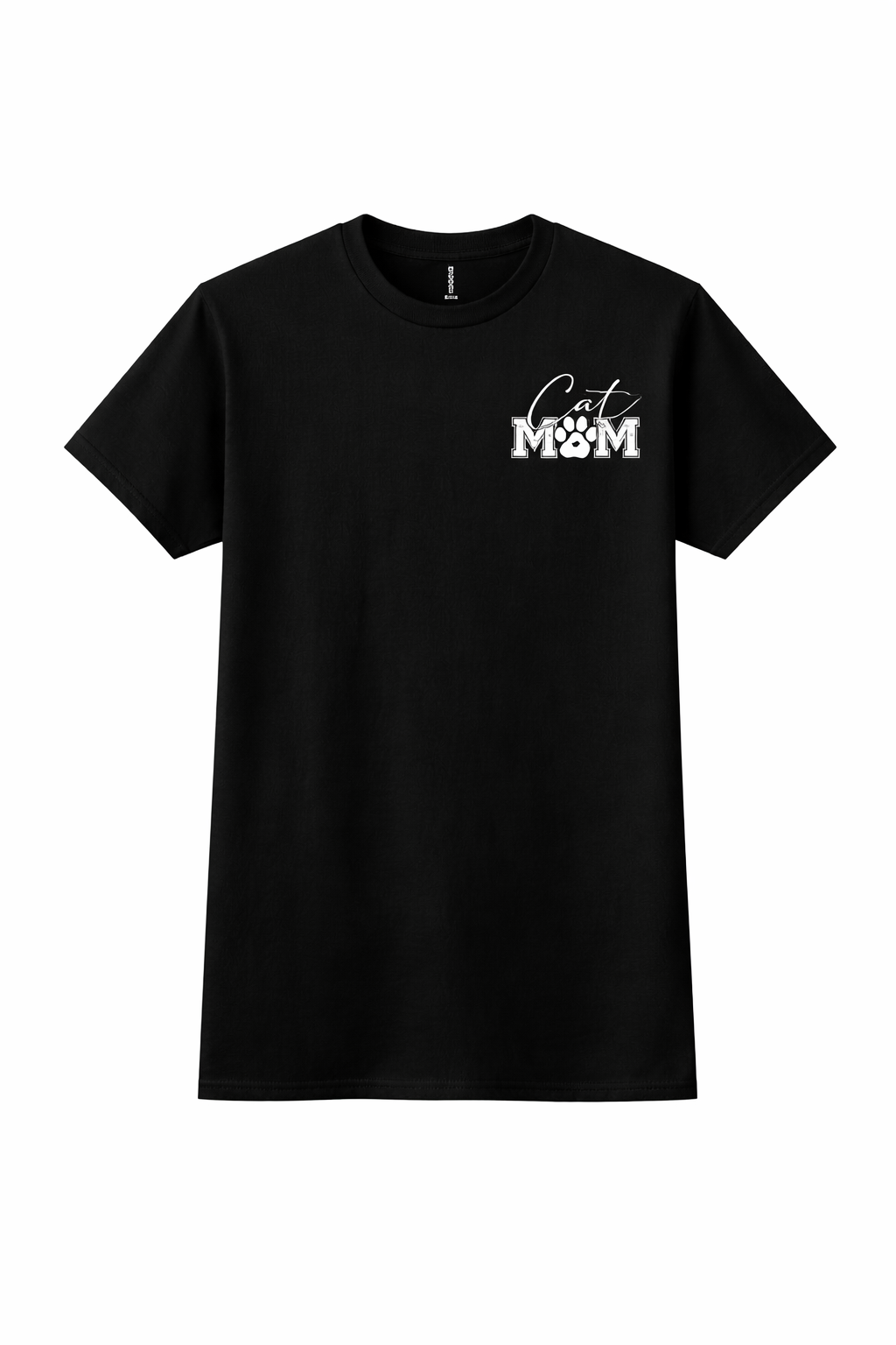 Cat Mom- Front and Back (Graphic Tee)