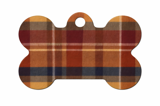 Cozy Canine Plaids Collection (ID Tags)