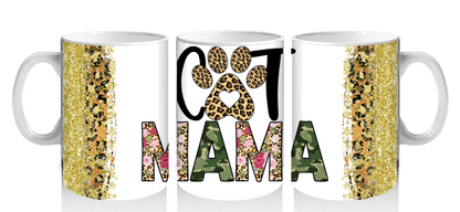 Cat Mama 15oz Ceramic Mug