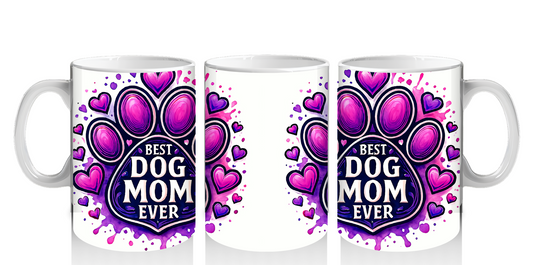 Dog Mom 15oz Ceramic Mug