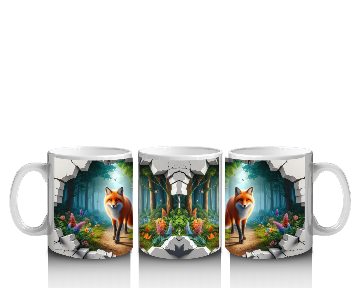 Back to the Wild Fox 15oz Ceramic Mug