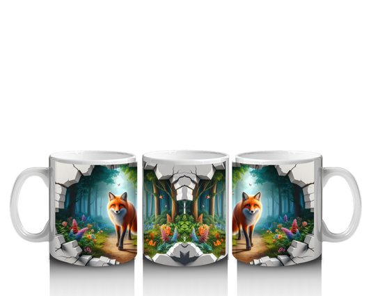 Back to the Wild Fox 15oz Ceramic Mug