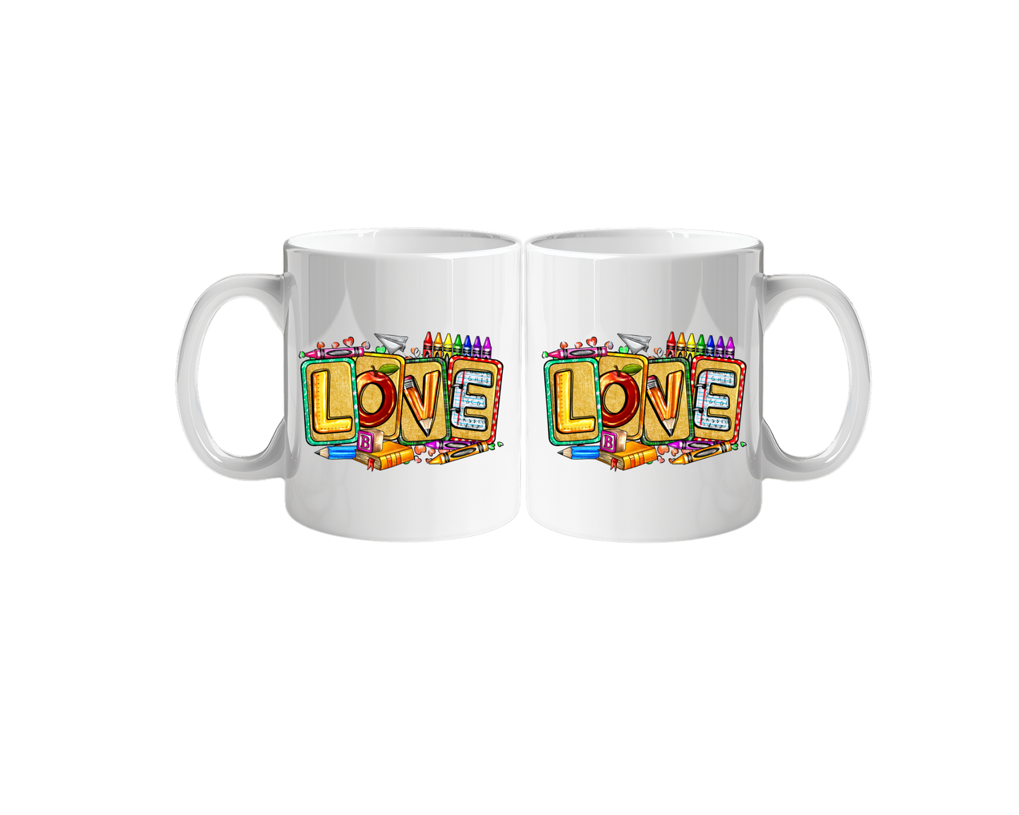 Love to Teach 15oz Ceramic Mug