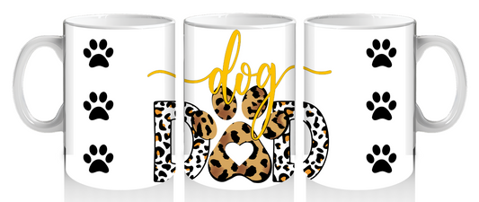 Dog Dad 15oz Ceramic Mug