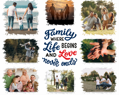Our Story, Our Family Desk Pad (Customizable)