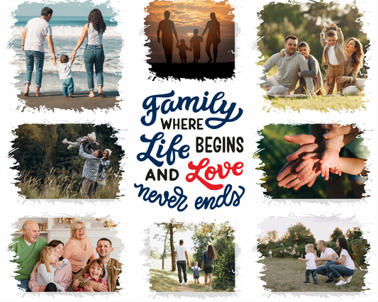 Our Story, Our Family Desk Pad (Customizable)