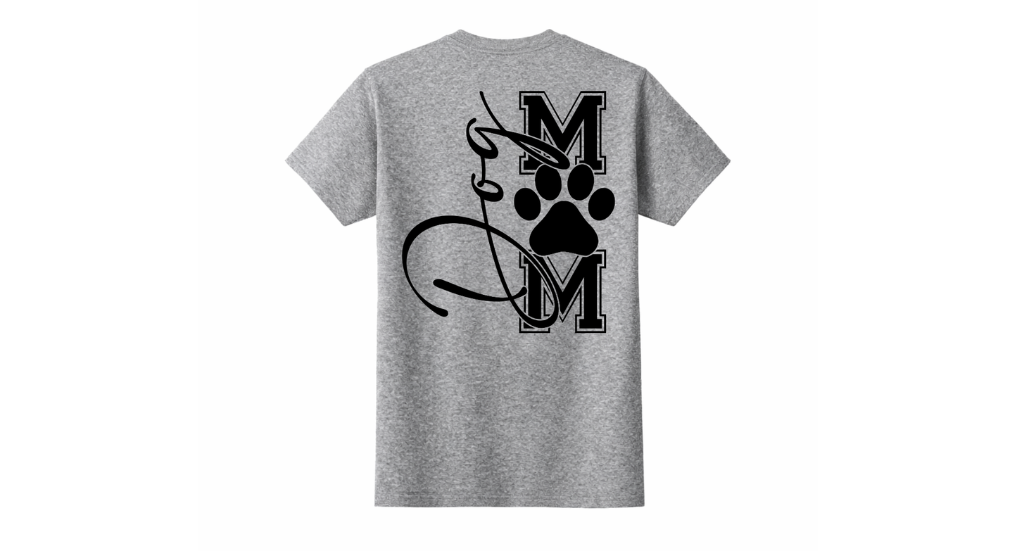 Dog Mom- Front and Back (Graphic Tee)