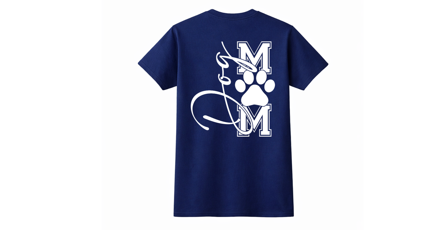 Dog Mom- Front and Back (Graphic Tee)