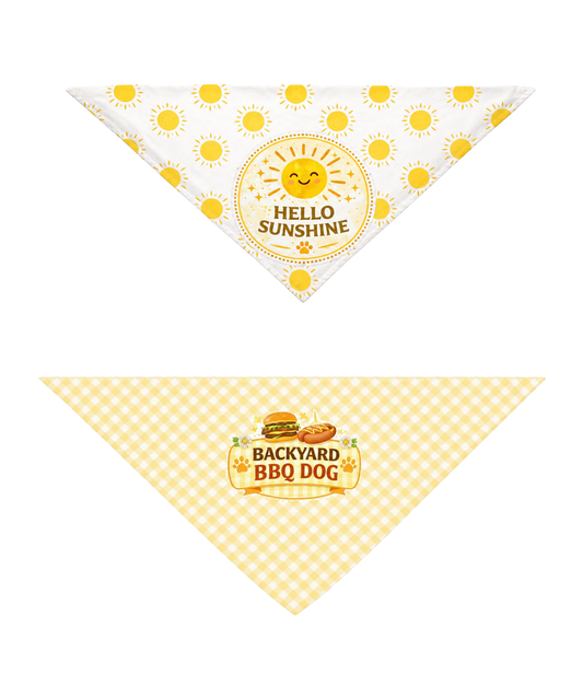 Hello Sunshine/Backyard BBq Dog (Reversible)