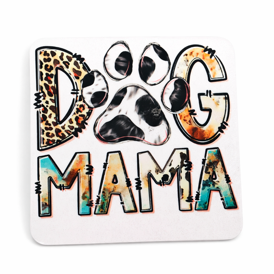 Dog Mama Paw Print (Magnet)