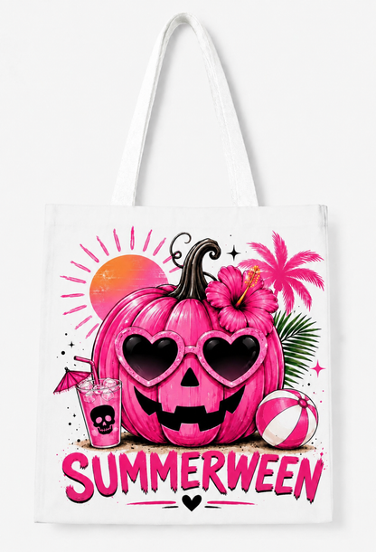 Pink Paradise Summerween (Tote Bag)
