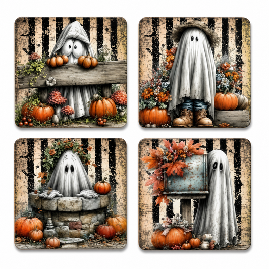 Little Haunts Coaster Set
