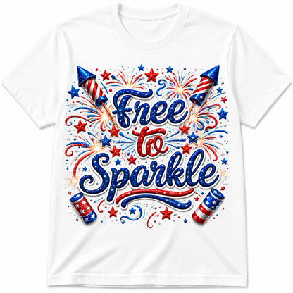 Free To Sparkle - Kids/ Toddler Graphic Tee