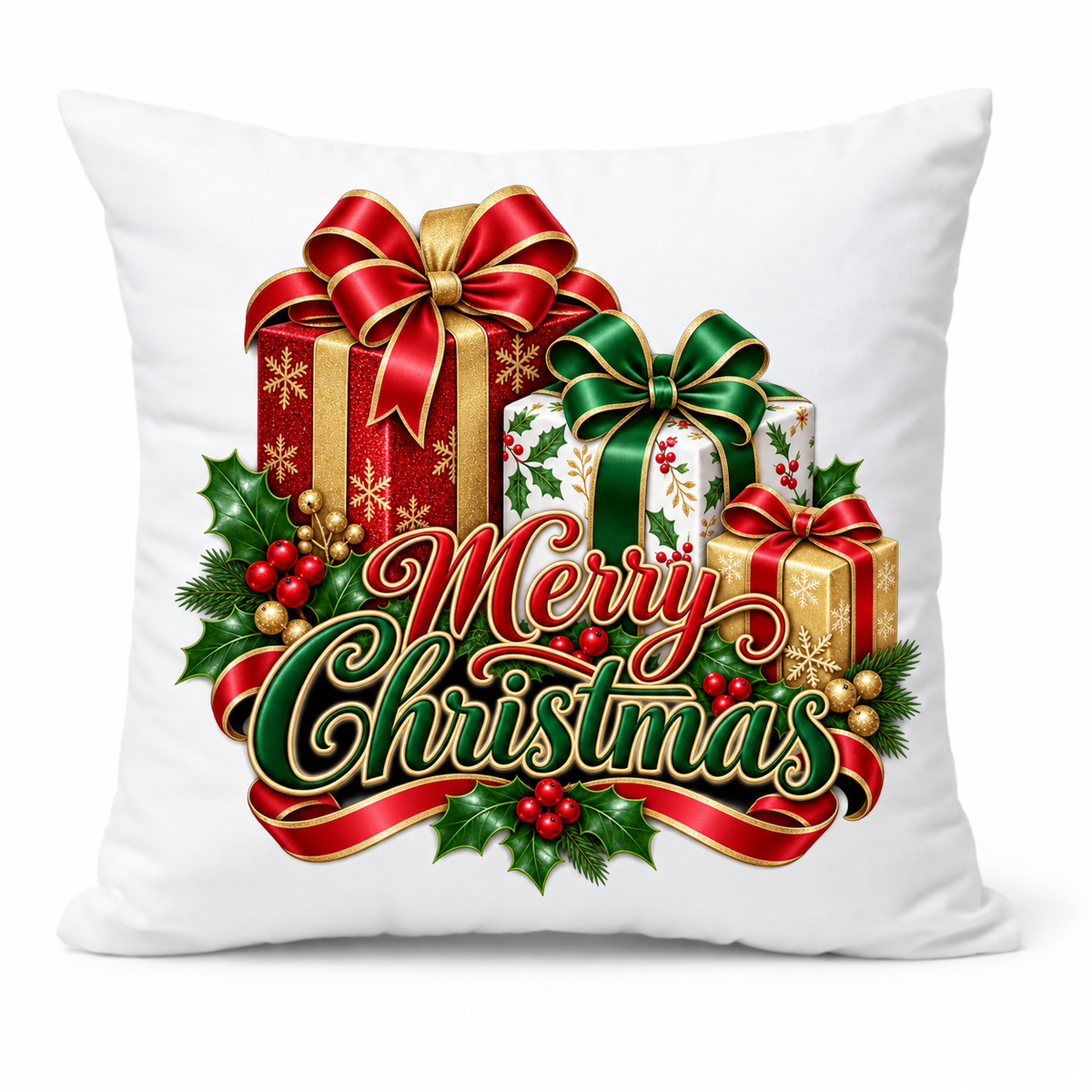 Merry Little Gifts (pillow case)