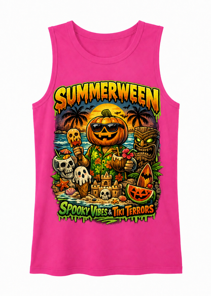 Spooky Vibes & Tiki Terrors Tank