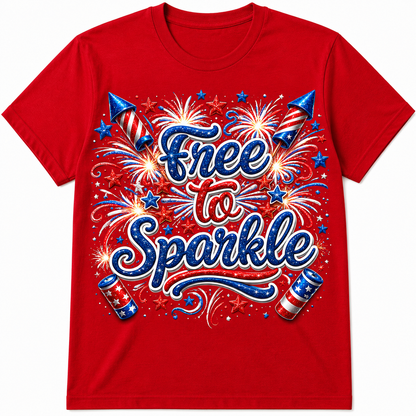 Free To Sparkle - Kids/ Toddler Graphic Tee