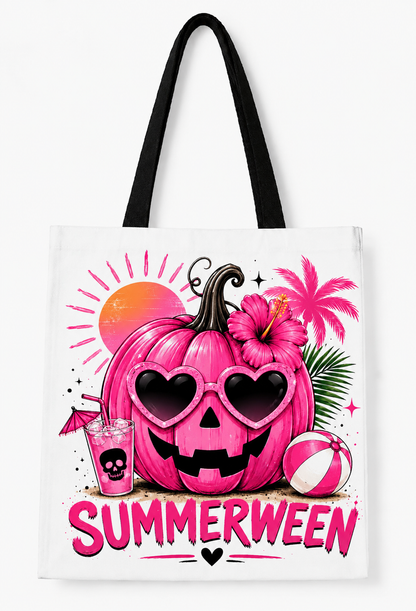 Pink Paradise Summerween (Tote Bag)