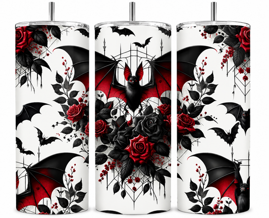 Moonlit Manor Bats 20oz Tumbler