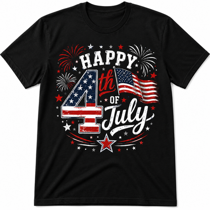 Classic Happy 4th of July