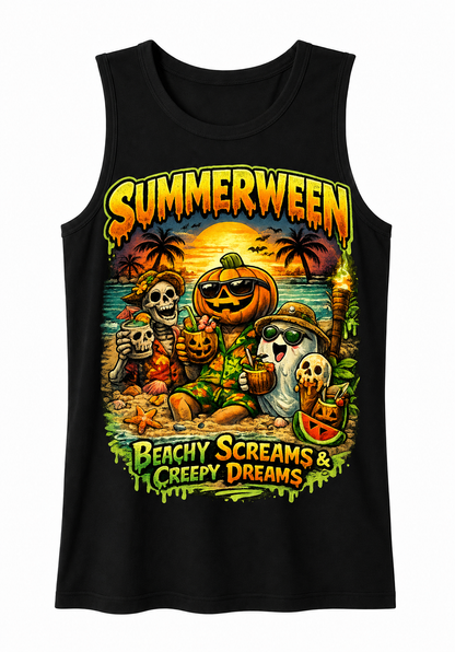 Spooky Vibes & Tiki Terrors Tank