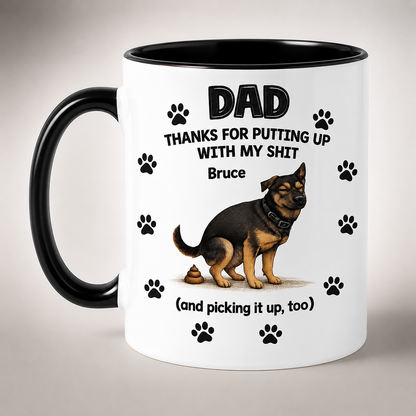 Dad's Favorite Mug – 15oz Personalized Pet Edition