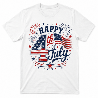 Classic Happy 4th of July