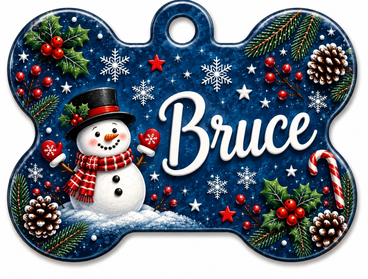 Snowy Christmas (ID Tag)