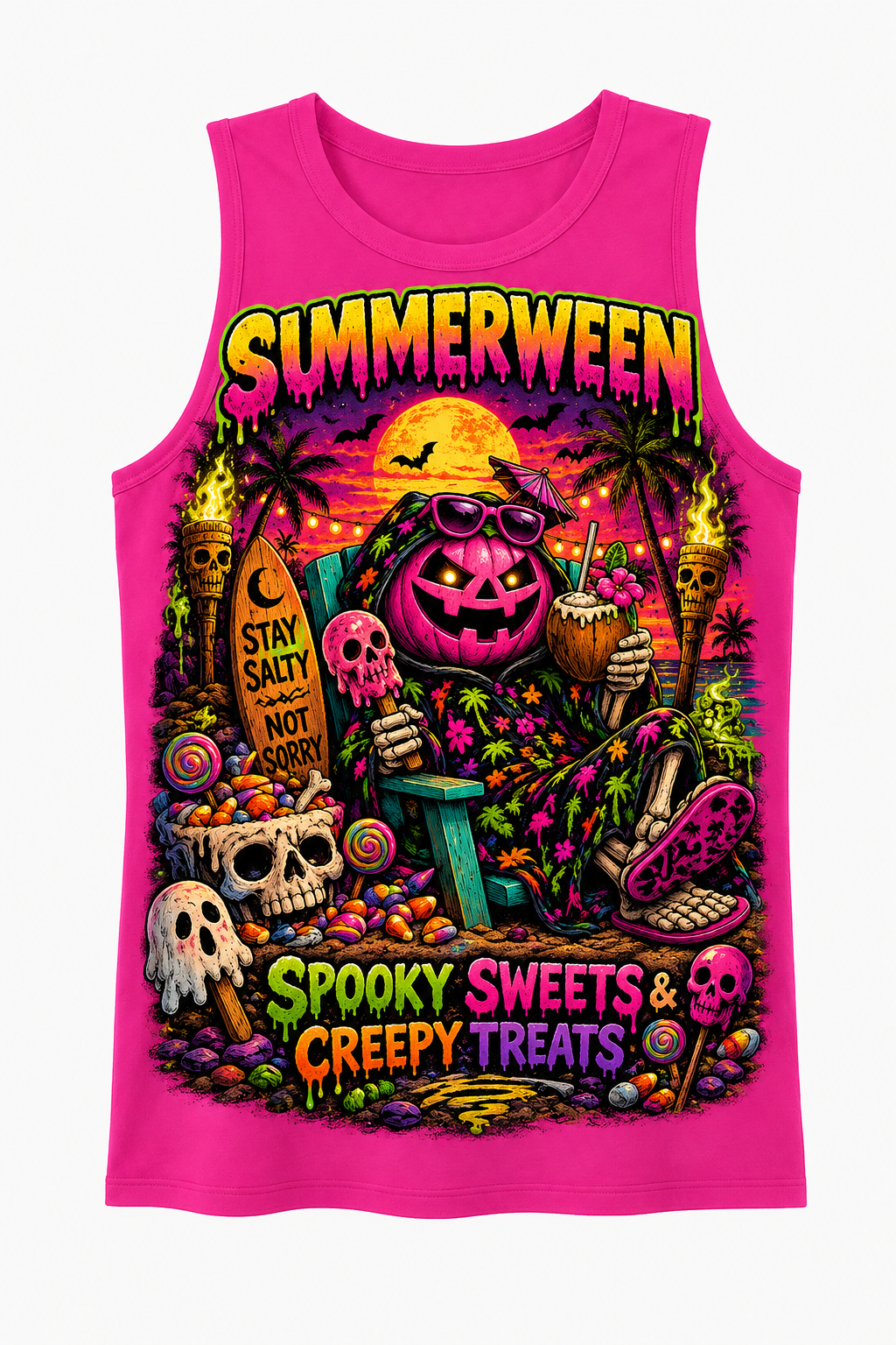 Spooky Sweets & Creepy Treats Summerween Tank